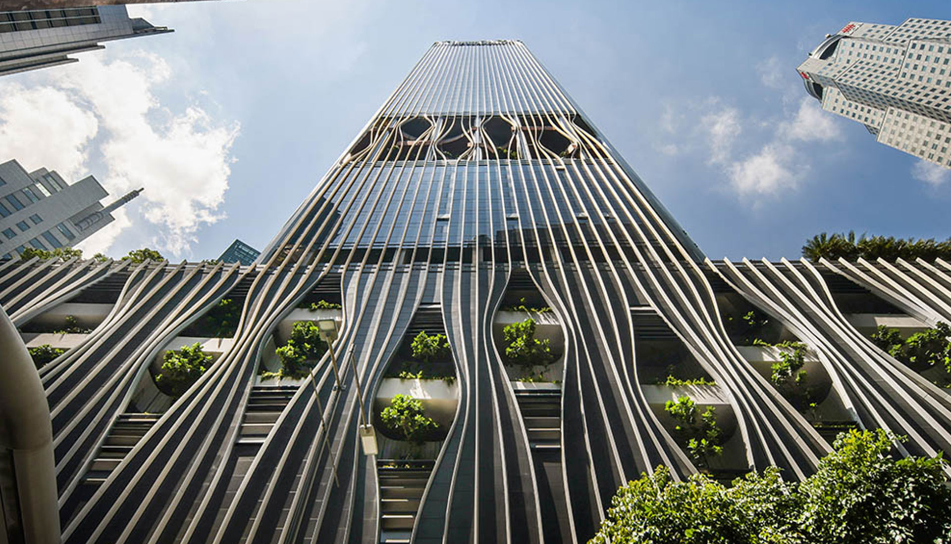 BIG & Carlo Ratti Associati: биофильный небоскреб в Сингапуре