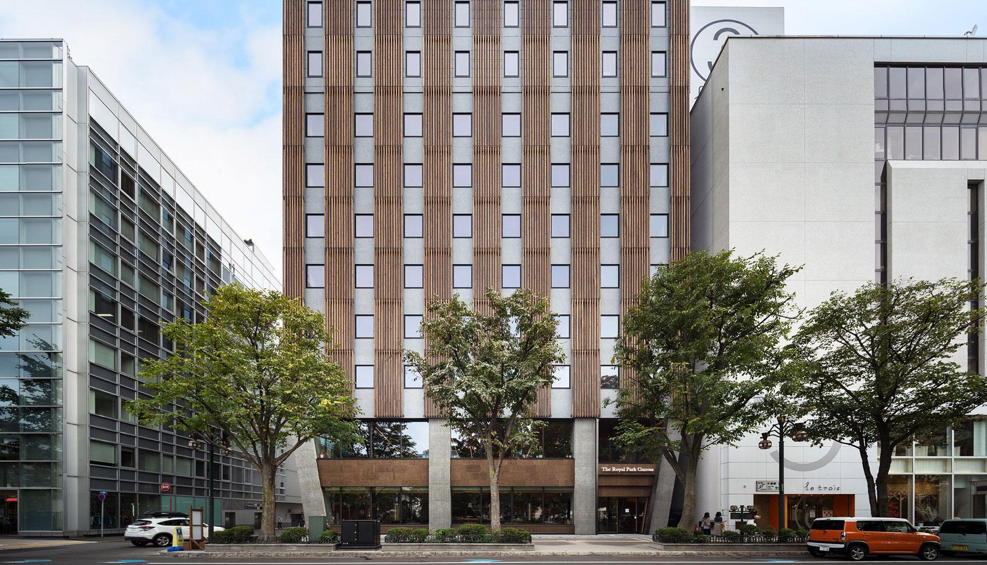 Mitsubishi Jisho Design: первый японский высотный отель из дерева и бетона