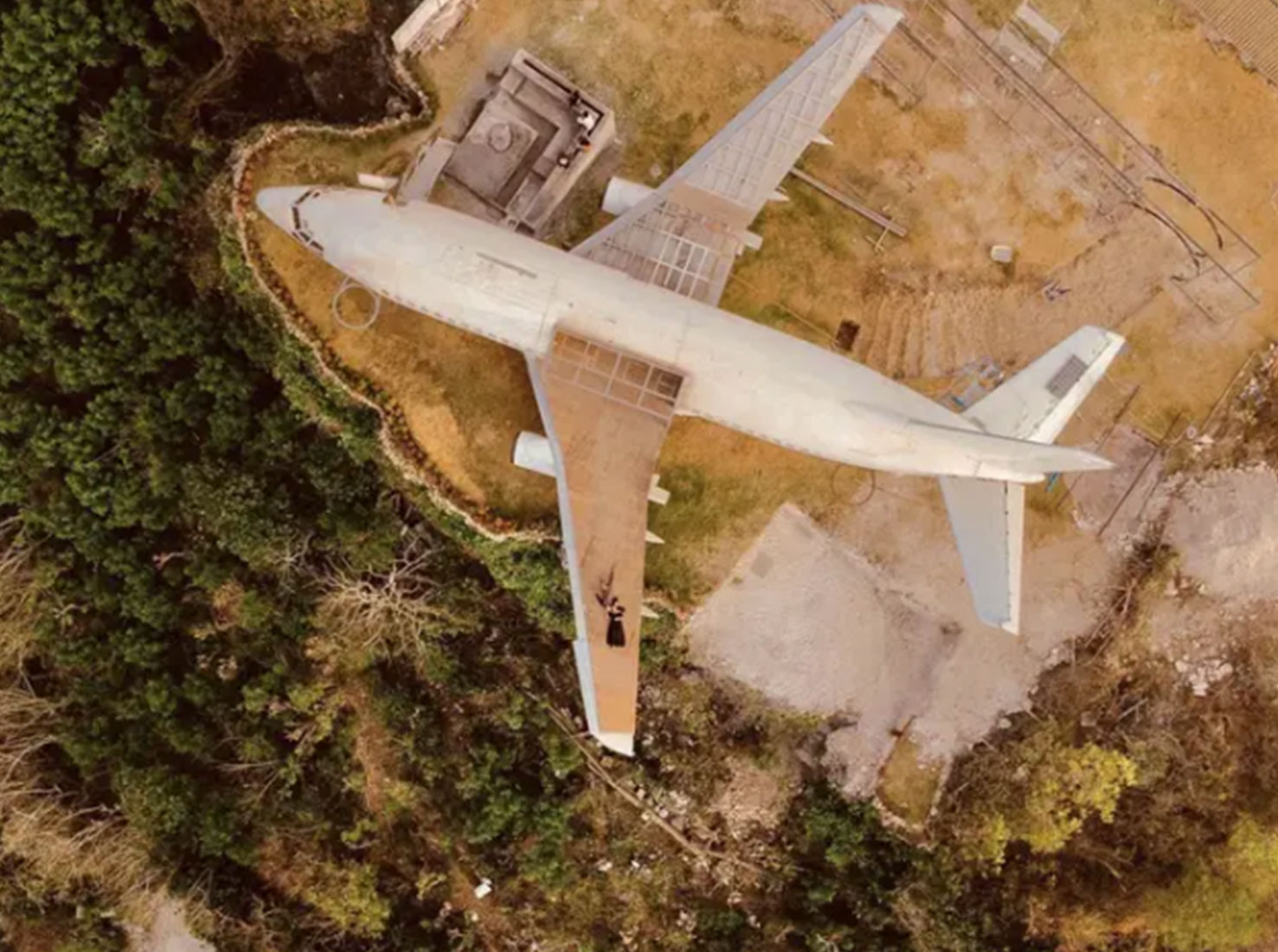 Вилла-самолет на Бали фото