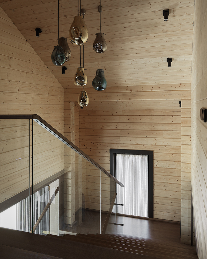 дизайн деревянного дома фото