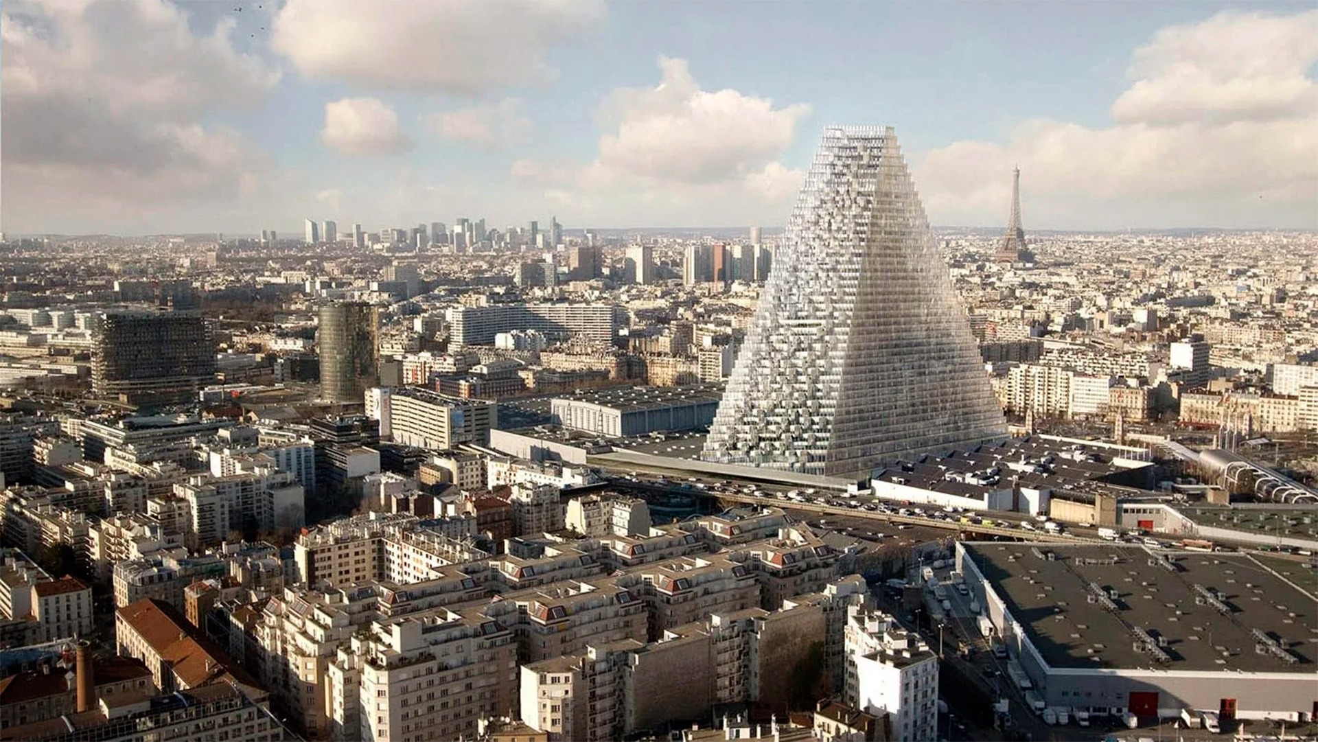 Современная архитектура в париже фото