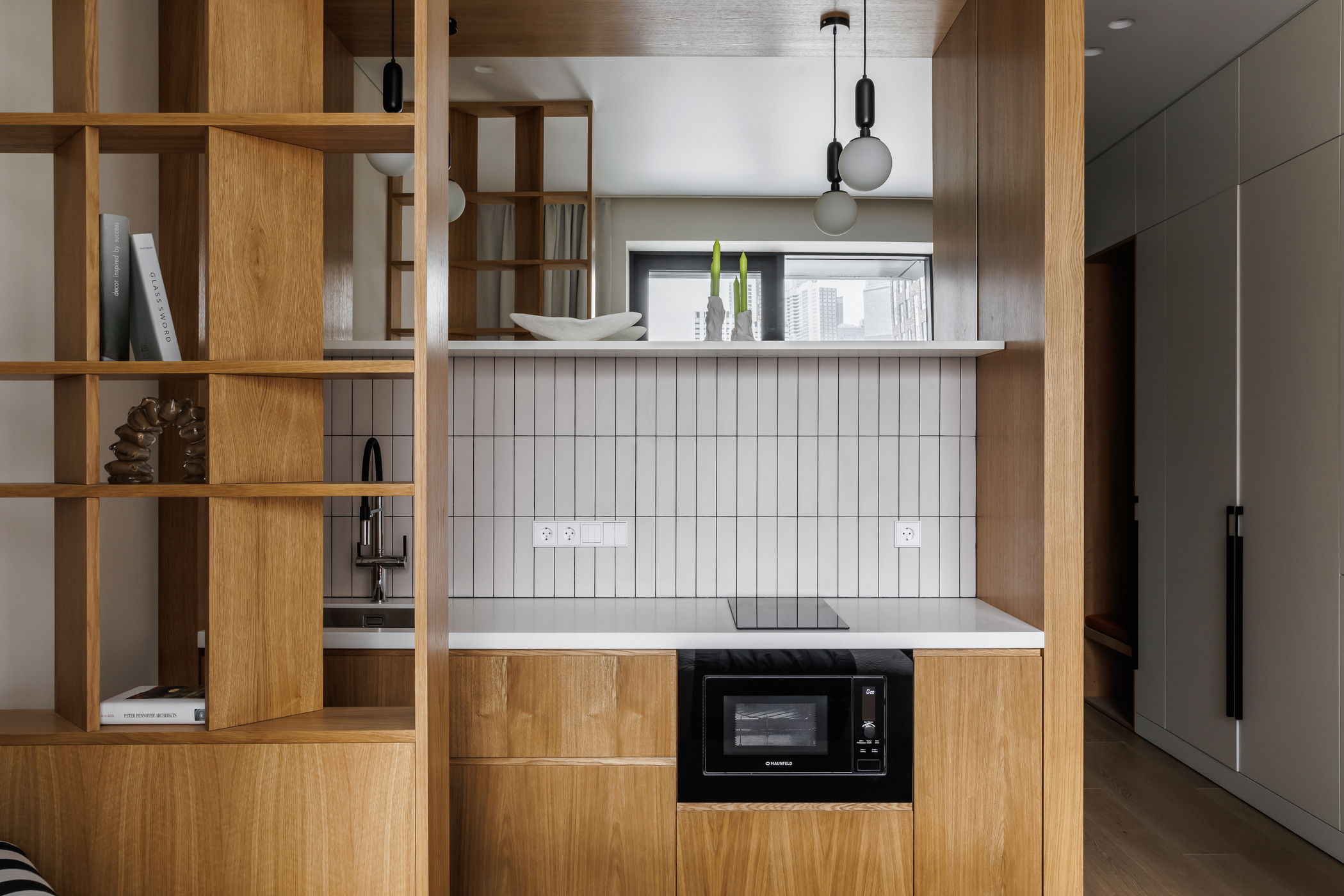 Инвестиционная квартира 23 кв. метра в Москве: проект ACH interiors