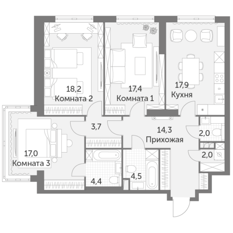 Эргономика спальни схема с размерами