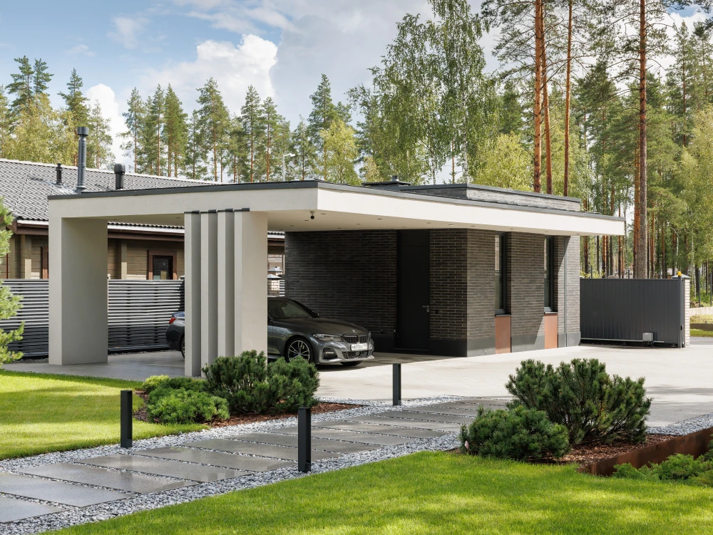 Загородный дом дизайн фото