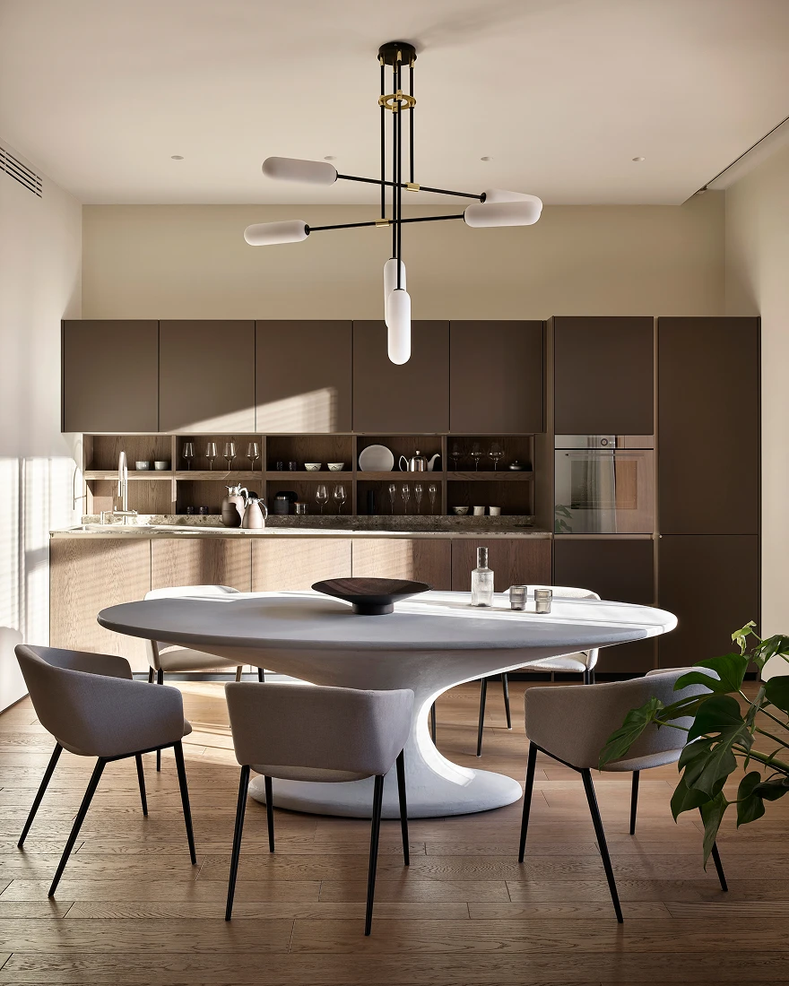 Дизайн кухни-гостиной фото