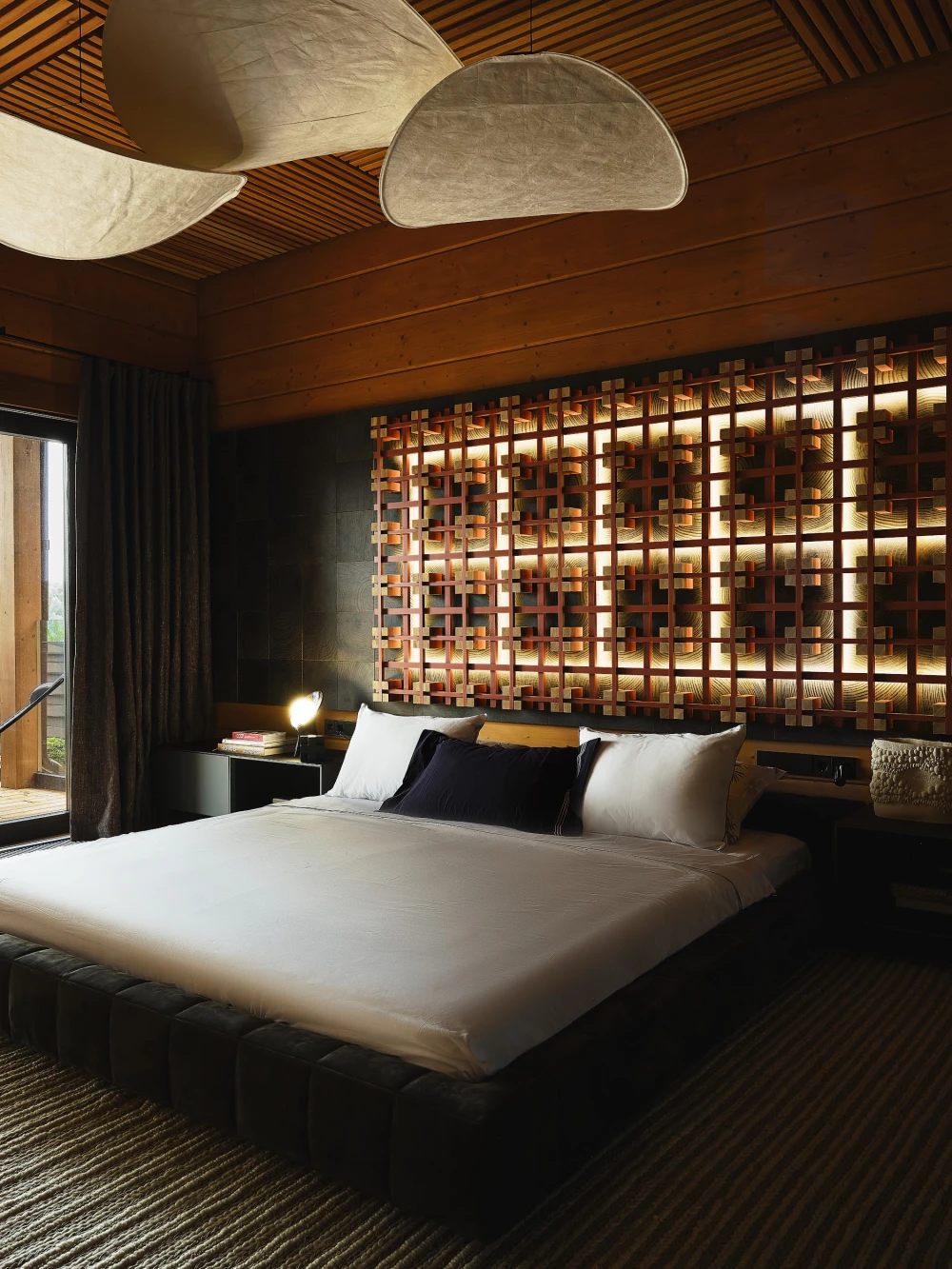 спальня в загородном доме фото