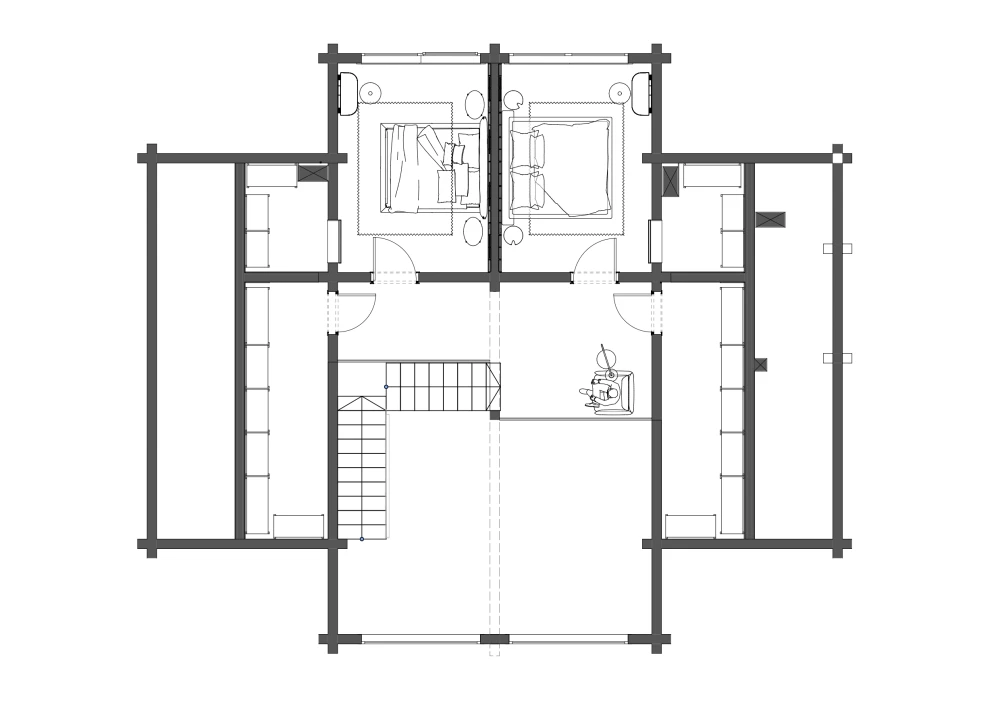 Планировка загородного дома фото