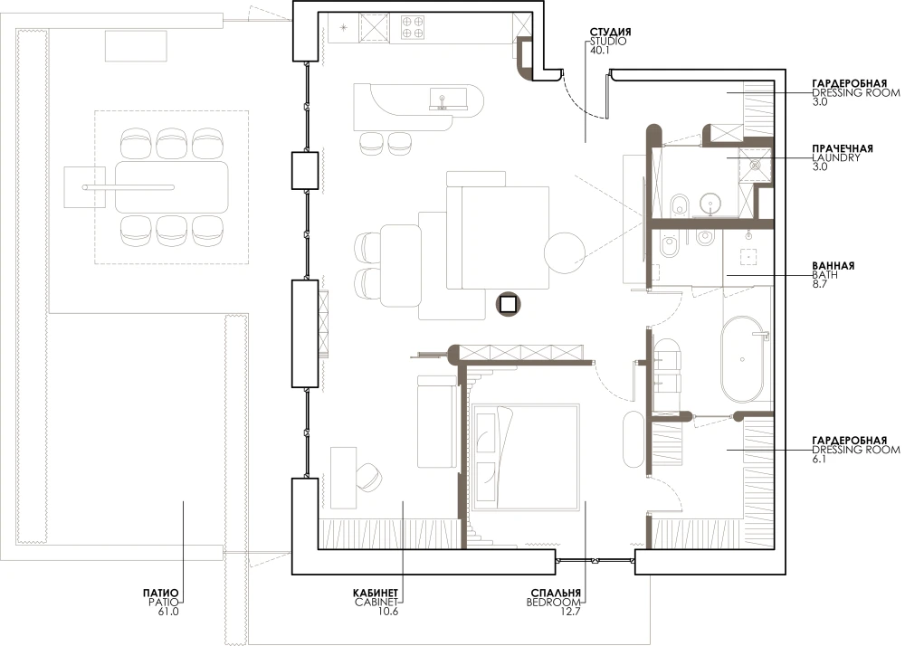 планировка квартиры 84 кв. метра фото