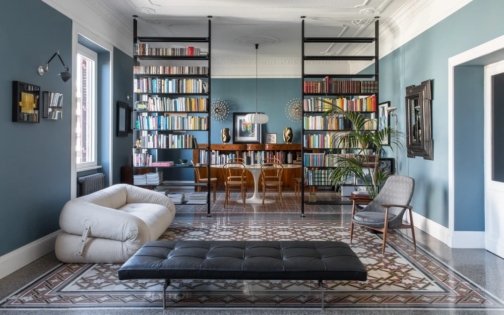 Книги в интерьере фото