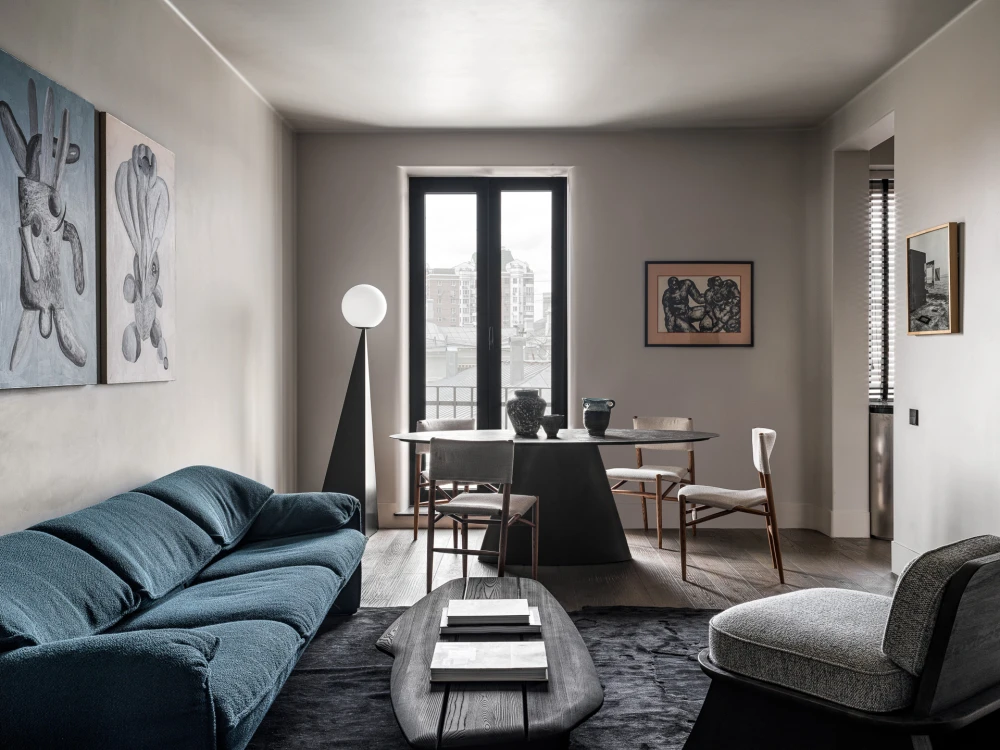 Квартира дизайнера фото