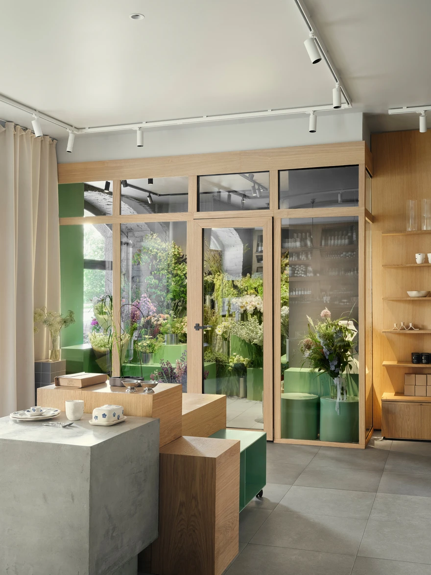 дизайн цветочного магазина фото