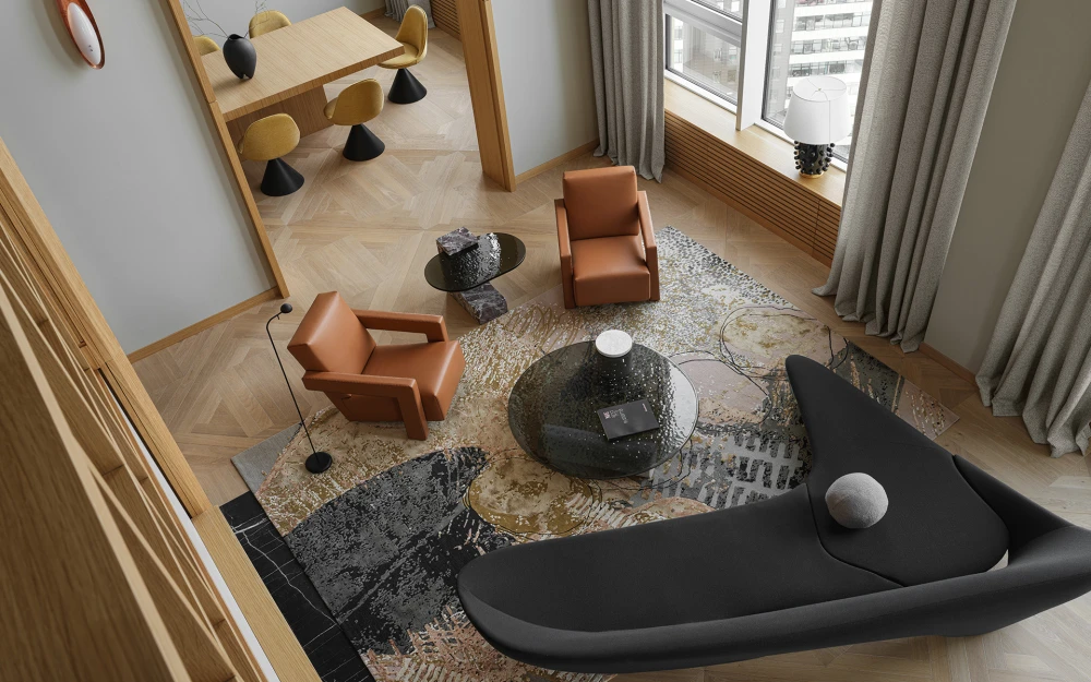 двухэтажная квартира фото