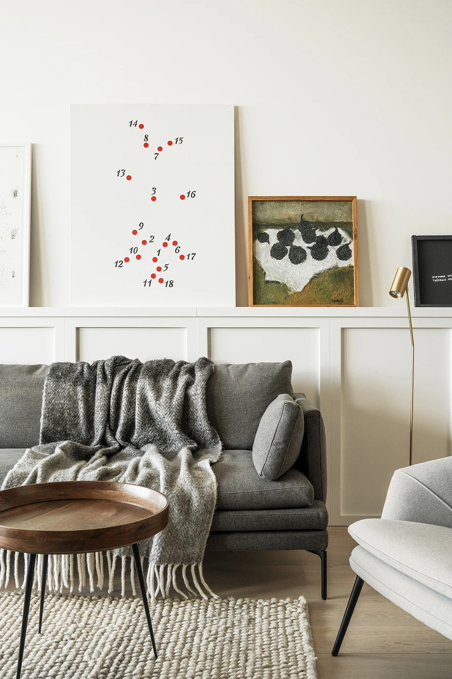 Искусство в интерьере фото