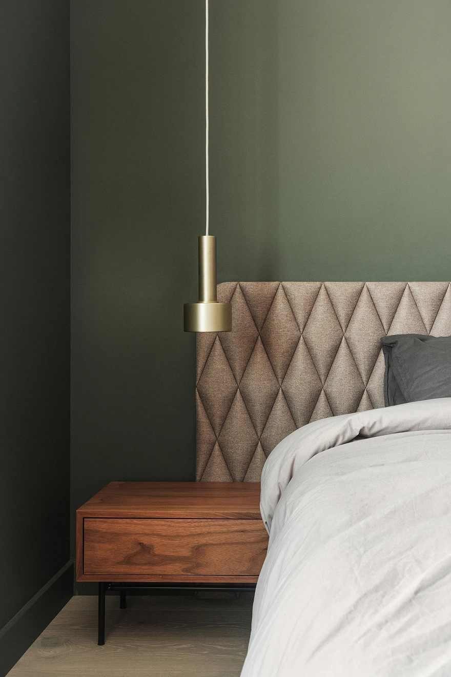 Зеленый в интерьере фото