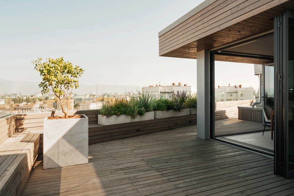 квартира с террасой фото