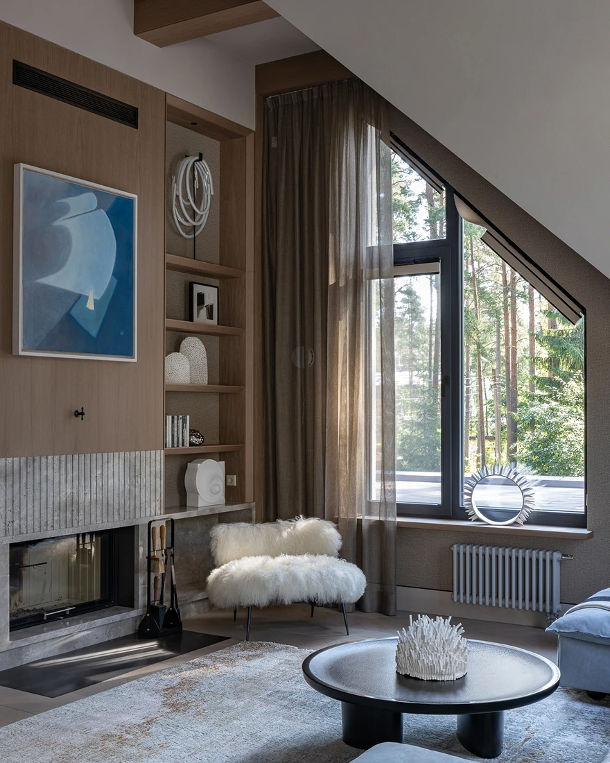 интерьер загородного дома фото