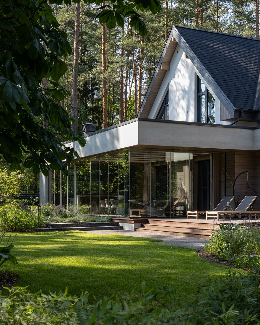 Загородный дом дизайн фото