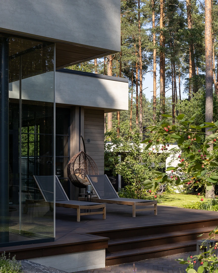 дом с террасой фото