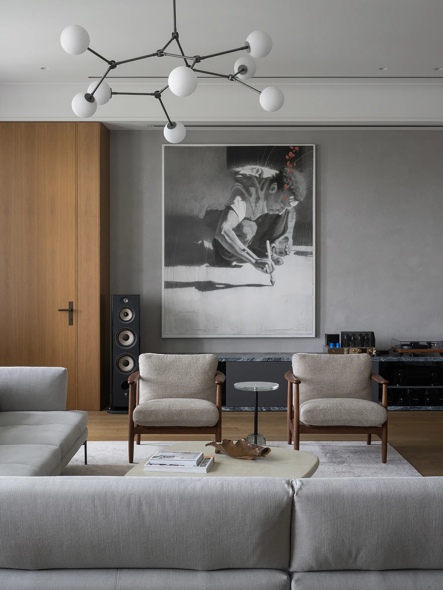 Серый в интерьере фото