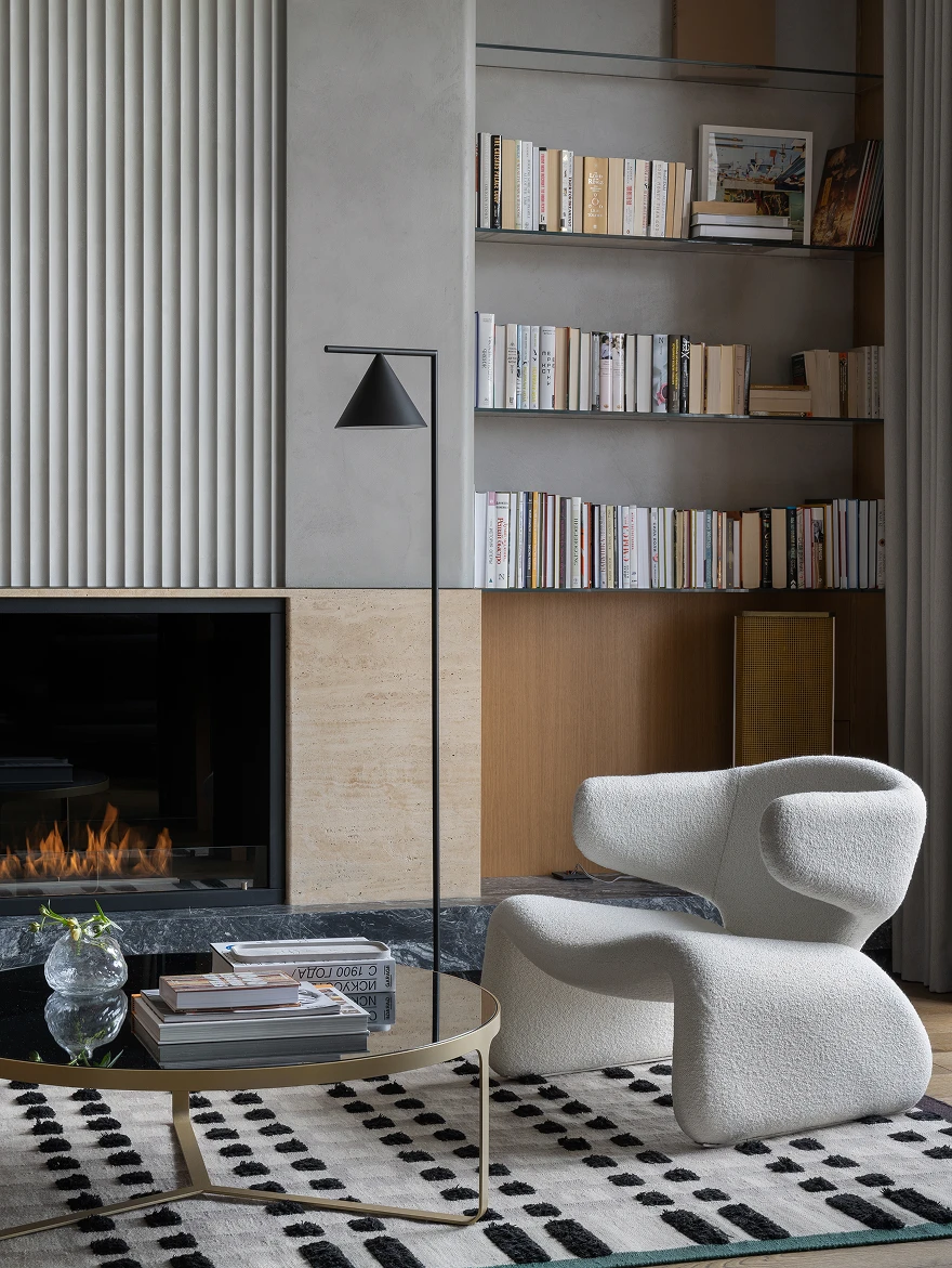 камин в квартире фото