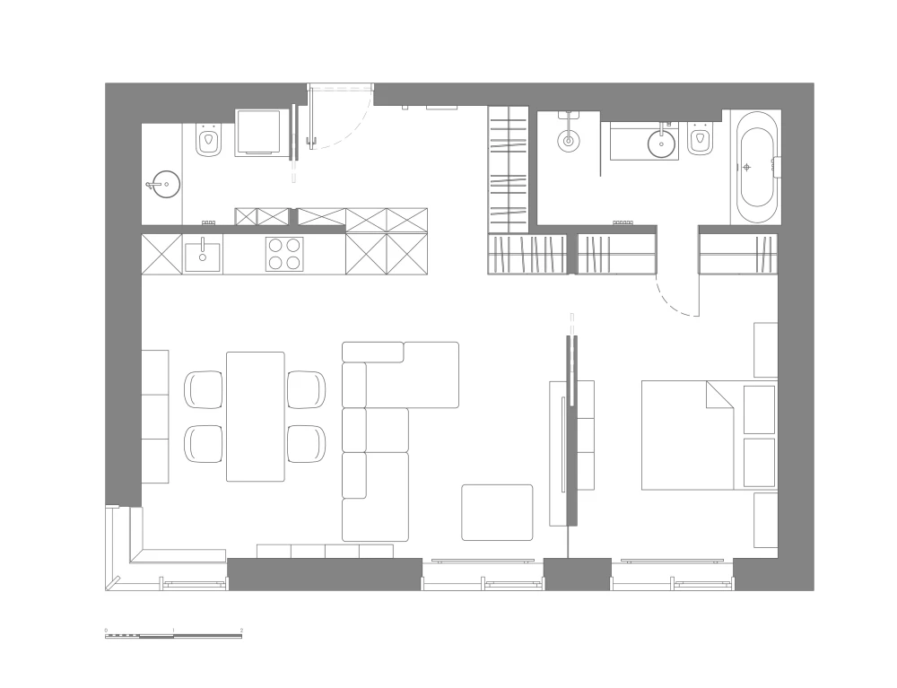 Планировка квартиры 60 кв м фото