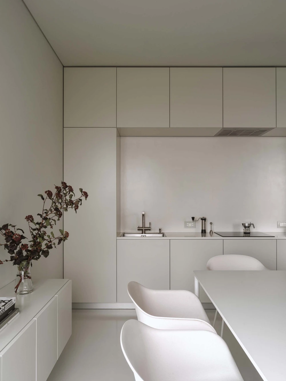 Белая кухня фото