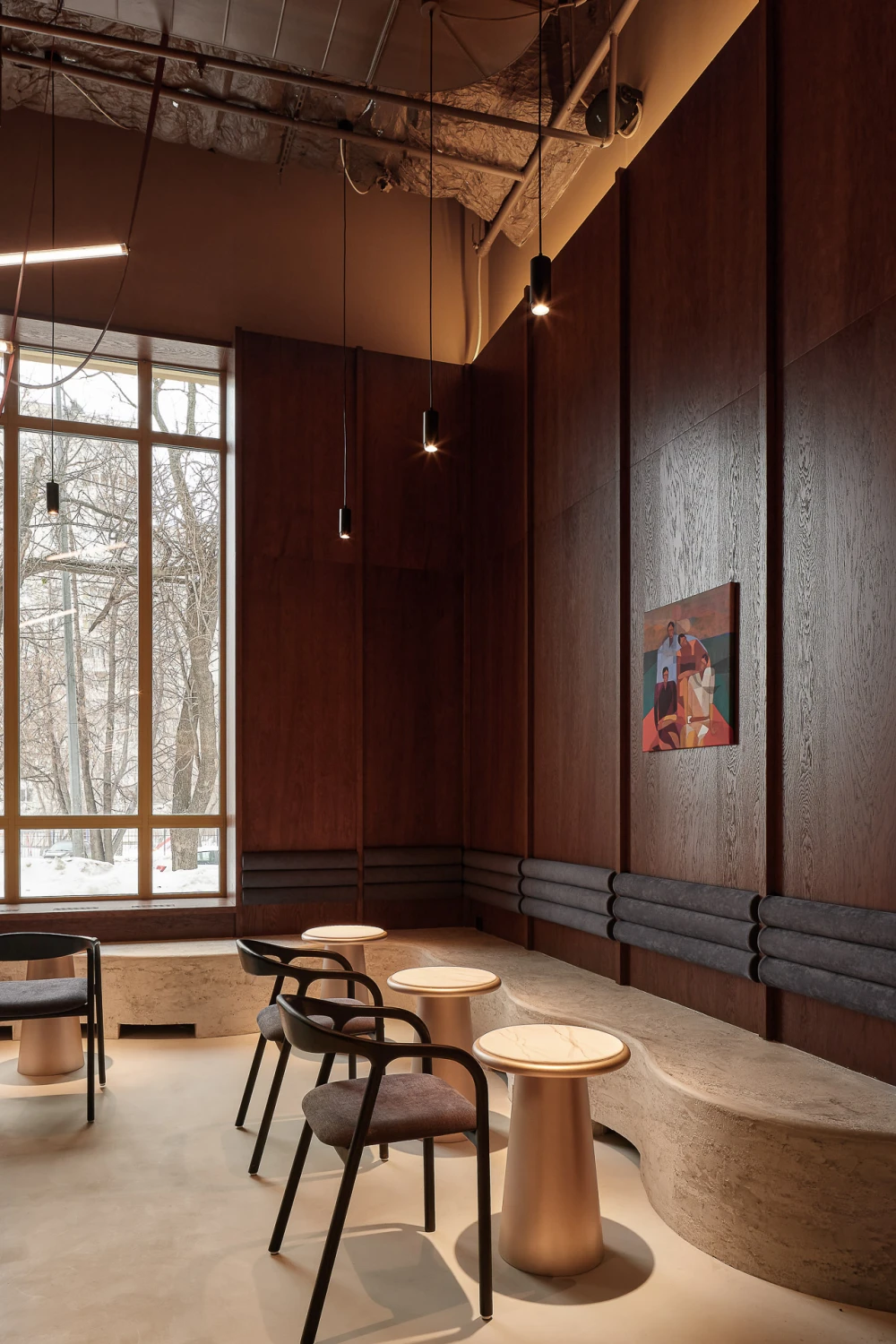 дизайн кофейни фото