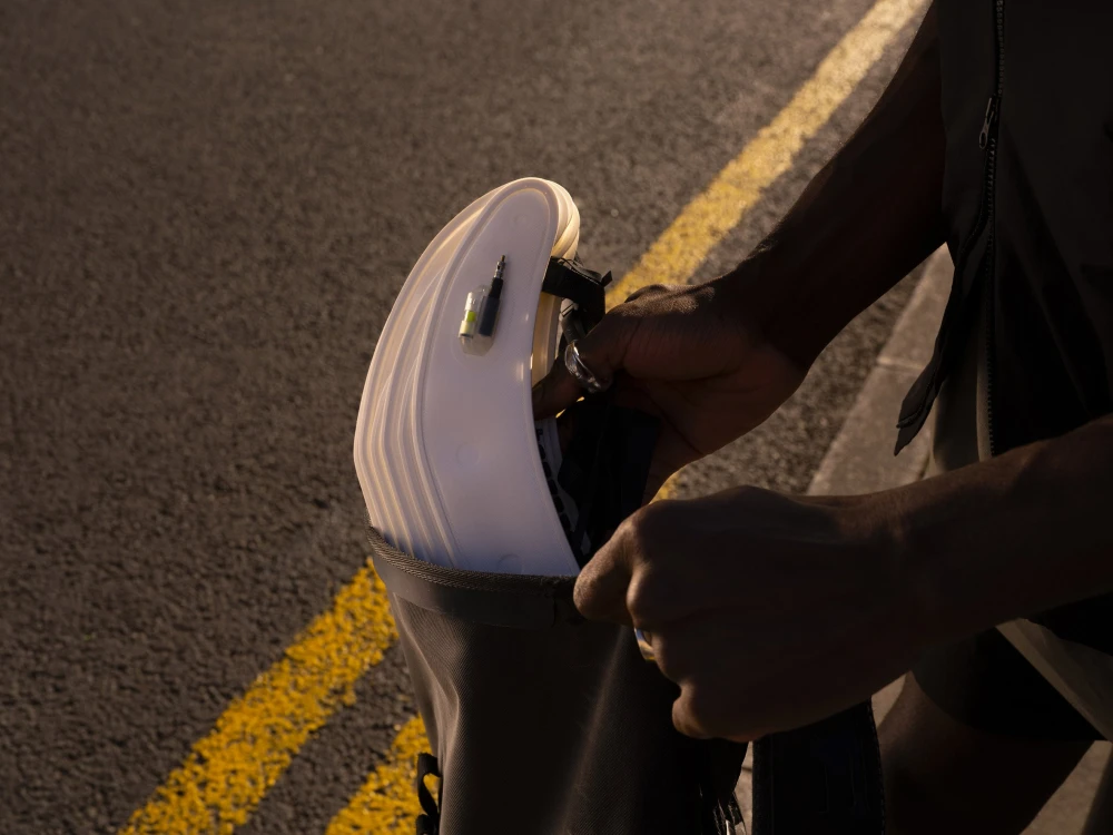 Складной велосипедный шлем фото