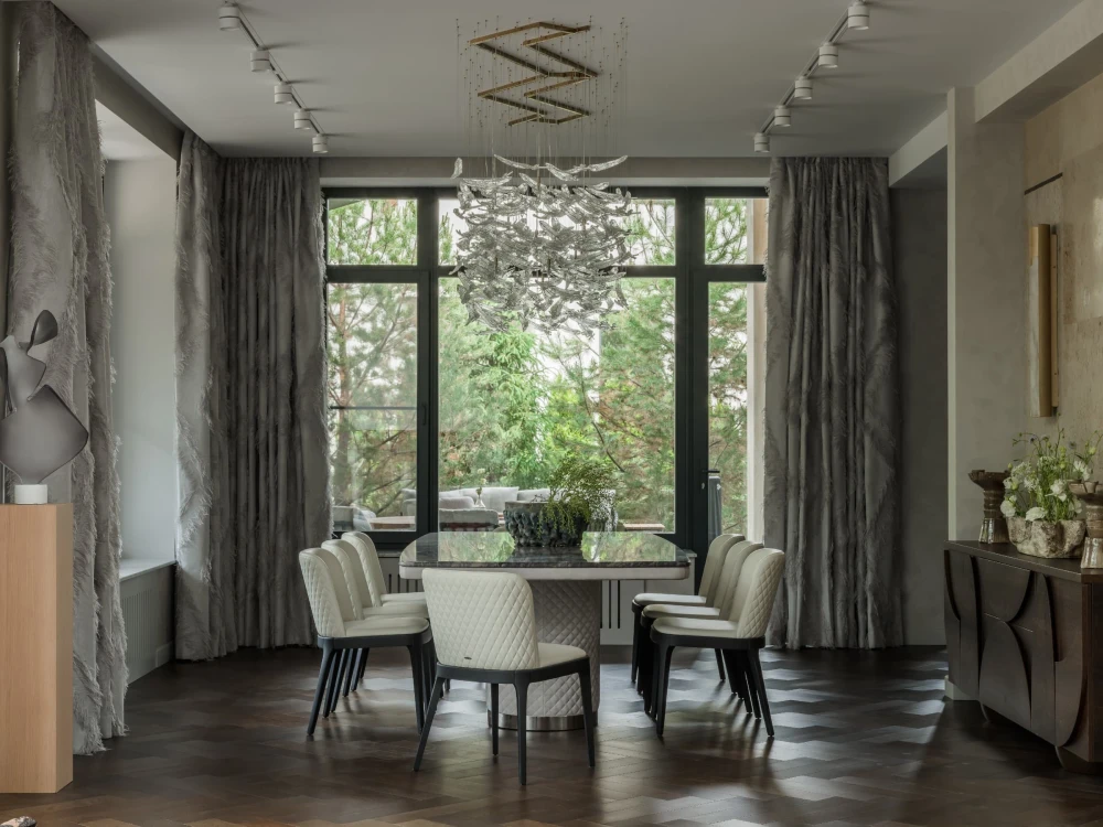 интерьер загородного дома фото