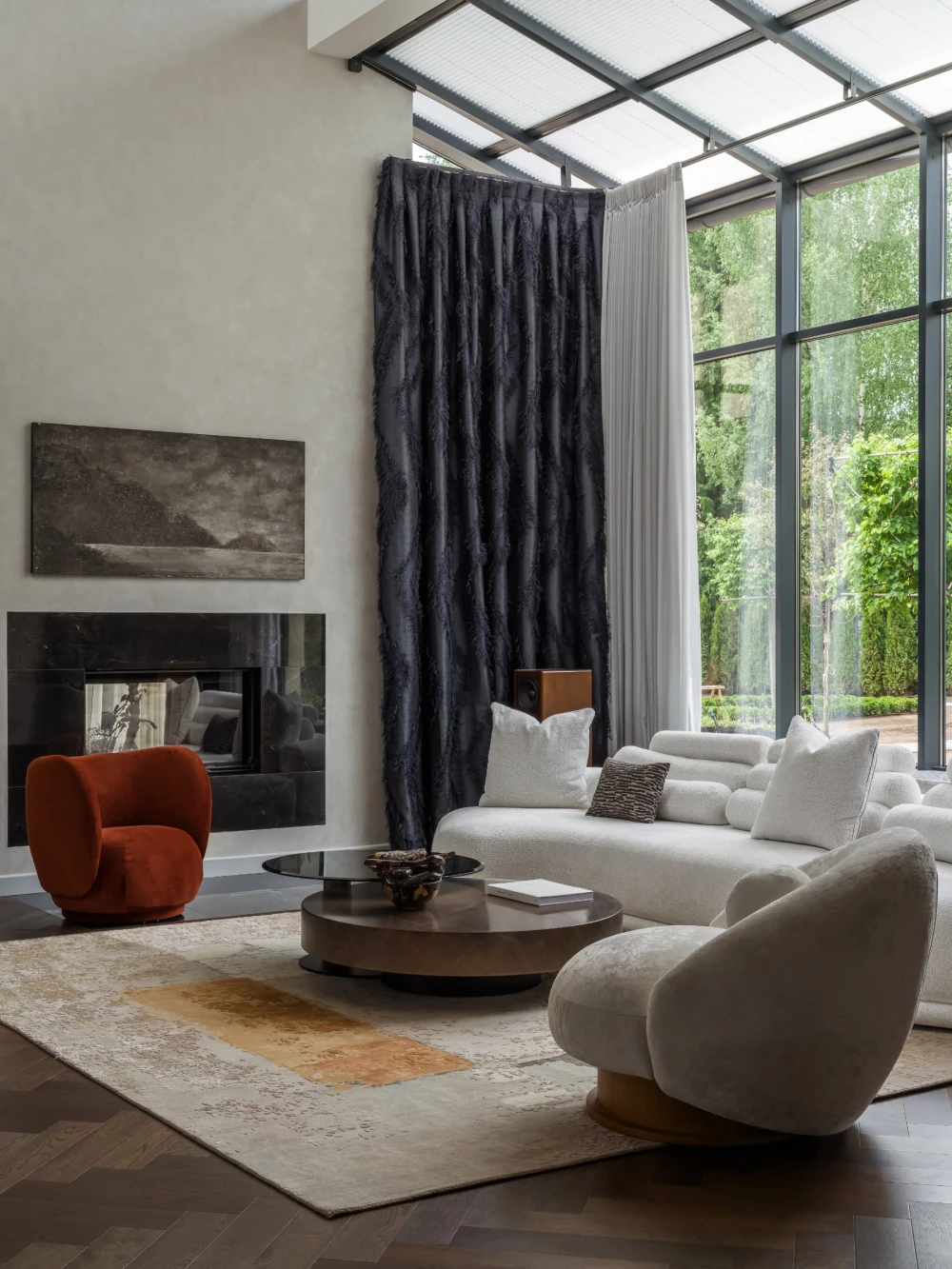 интерьер загородного дома фото