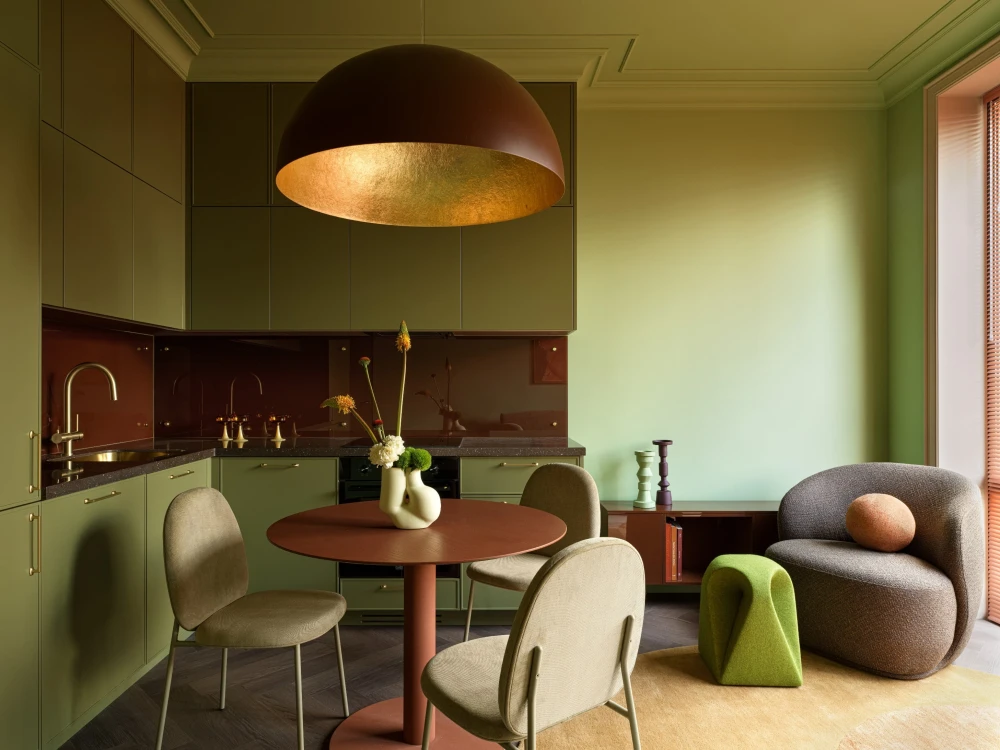 Цвет в интерьере фото