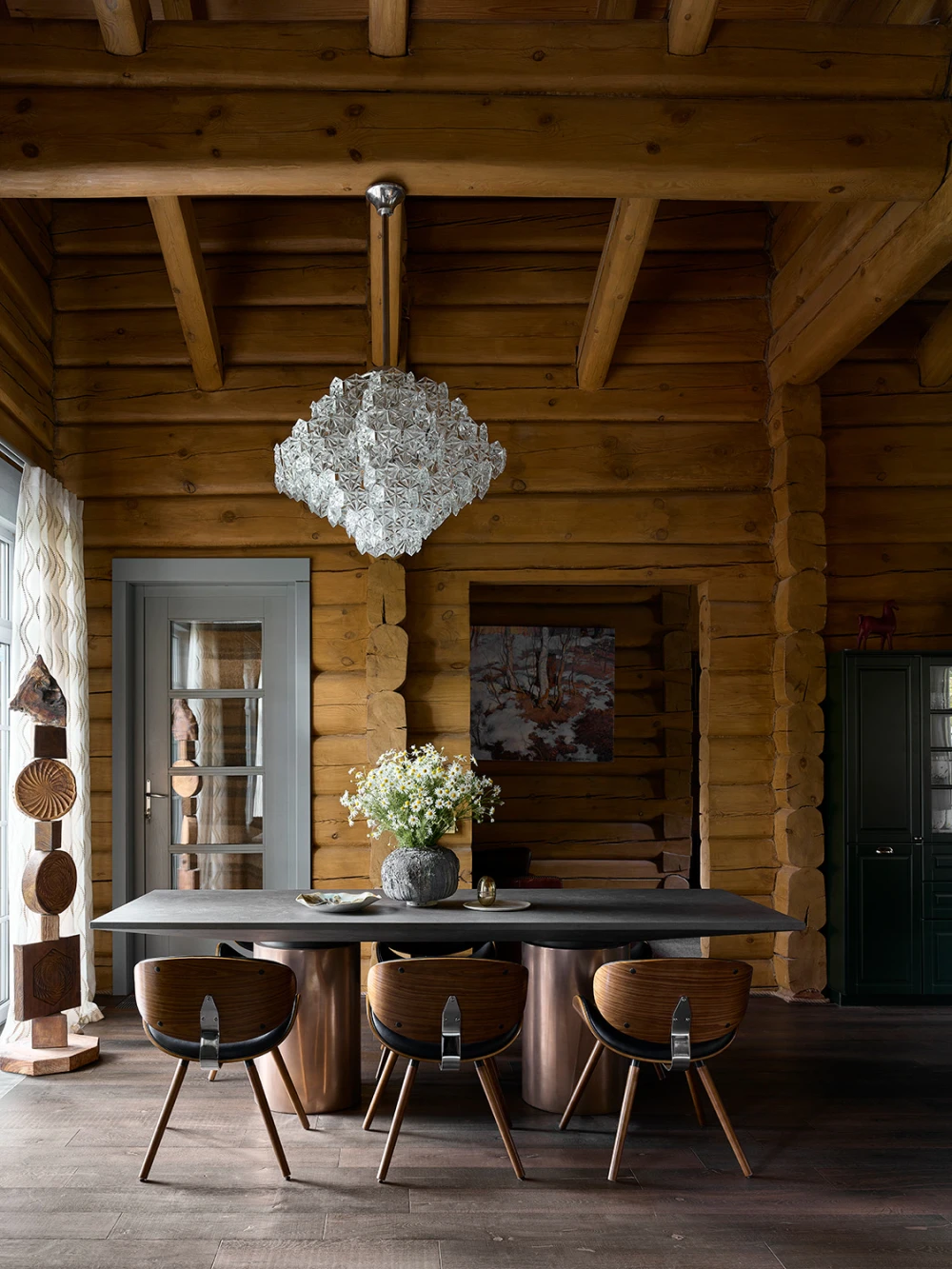 частный деревянный дом фото