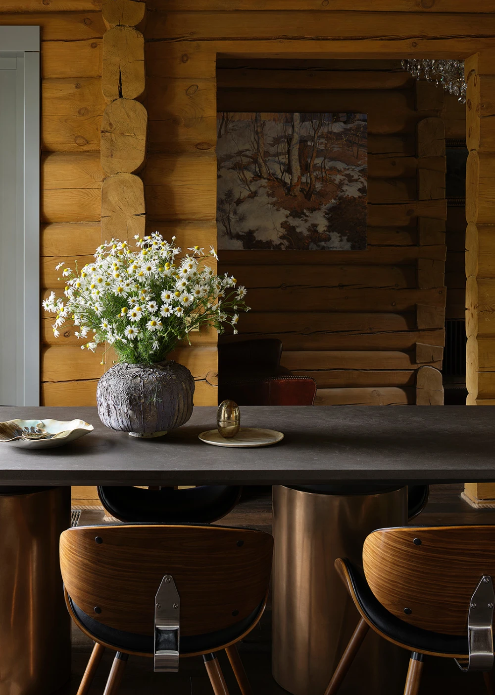 деревянный дом фото