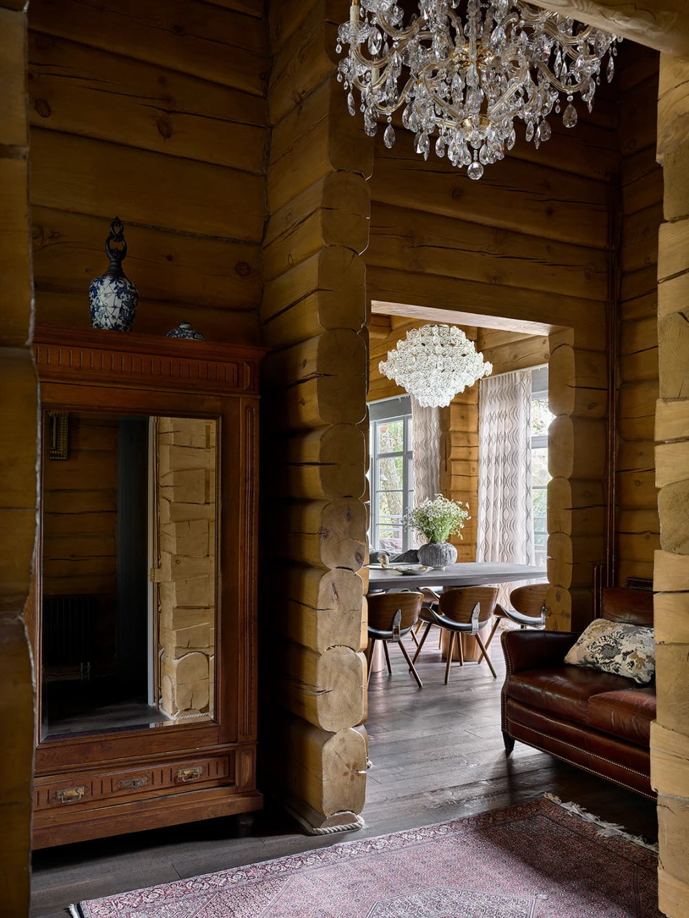 деревянный дом фото