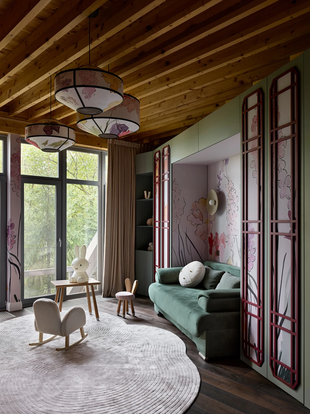 деревянный дом фото