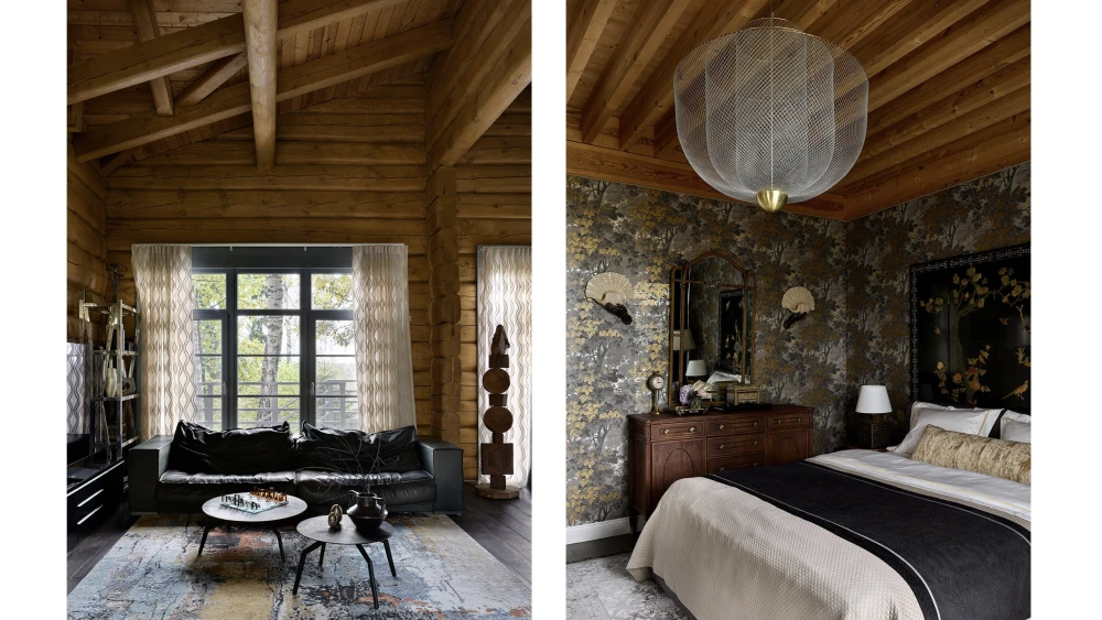 интерьер загородного дома фото