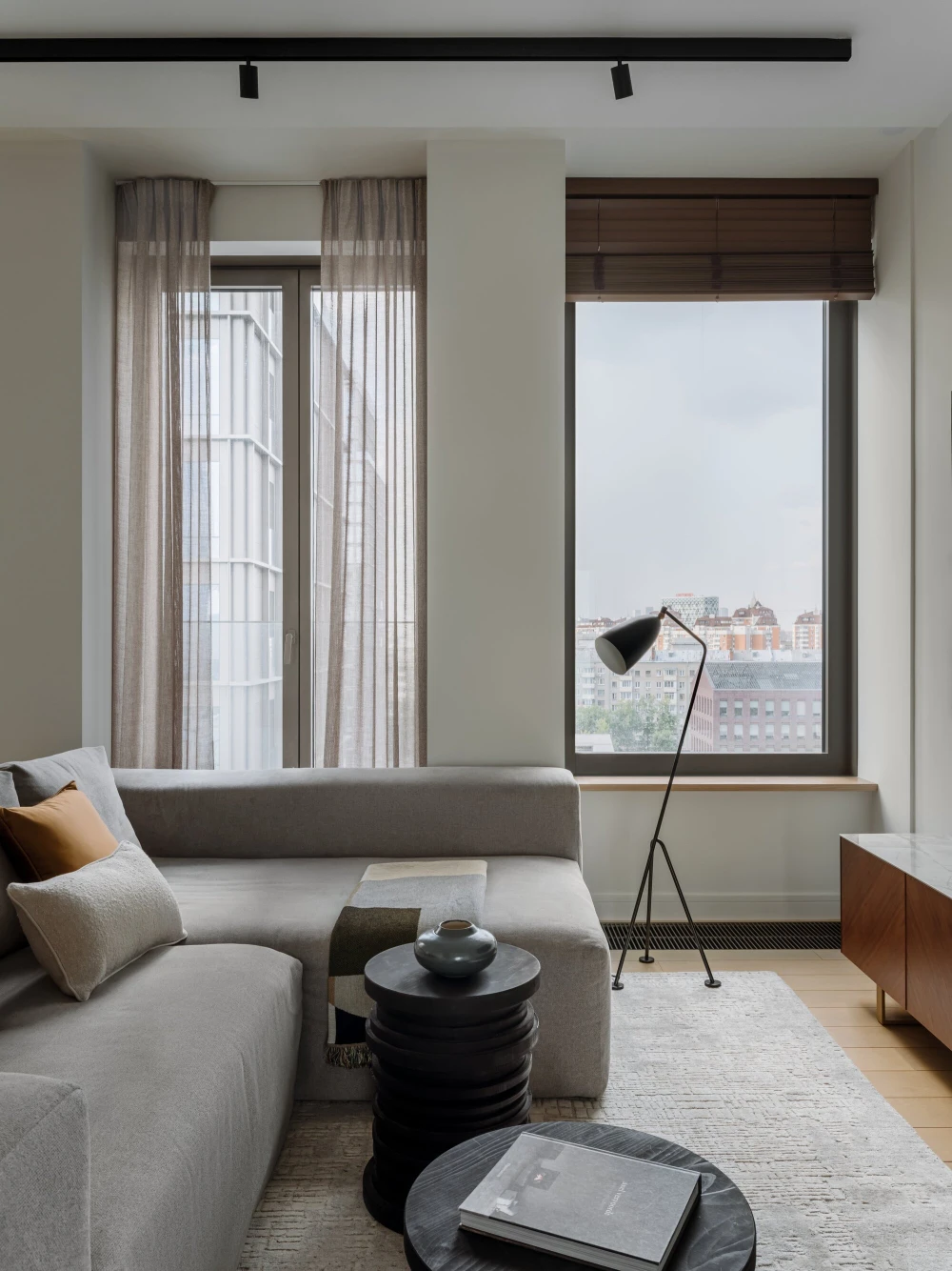 Серый в интерьере фото