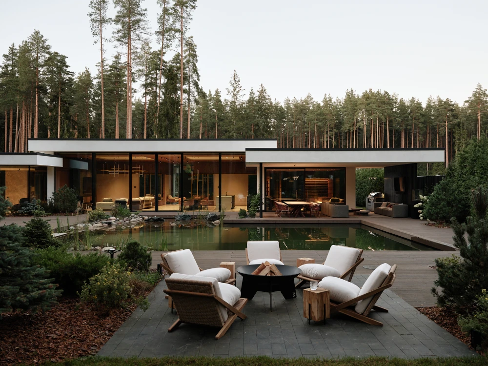 Дизайн загородного дома фото