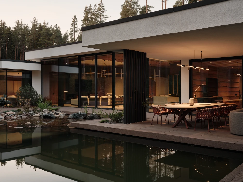 интерьер загородного дома фото