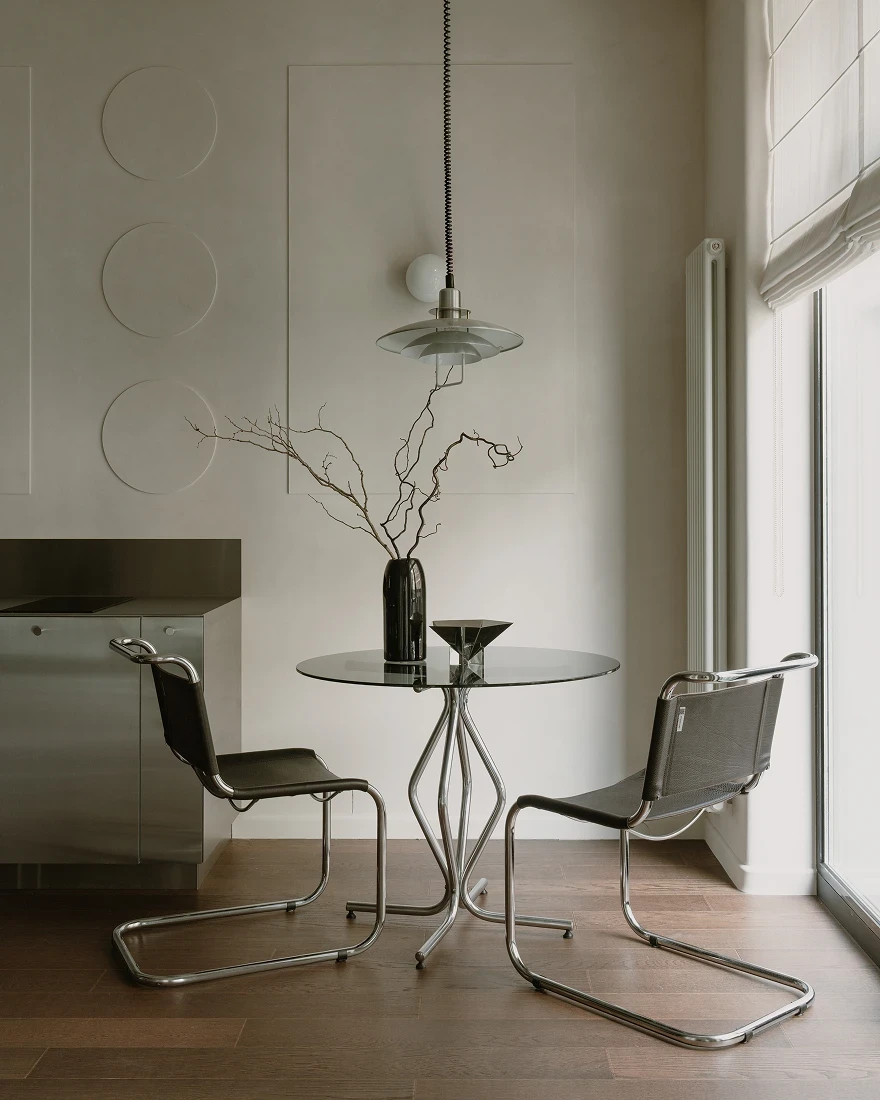 стальная кухня фото