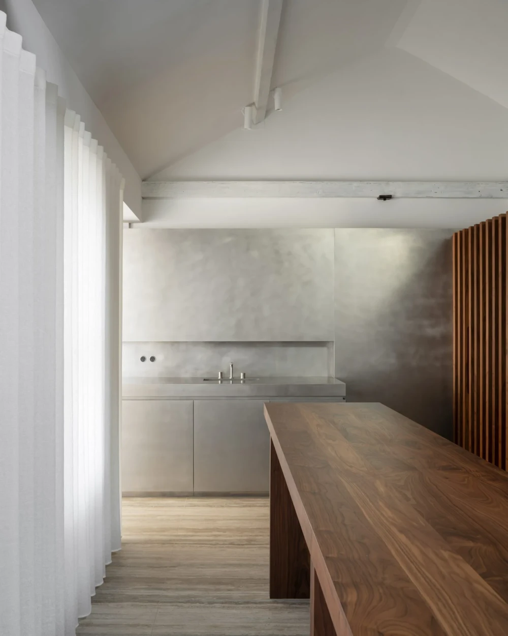 стальная кухня фото