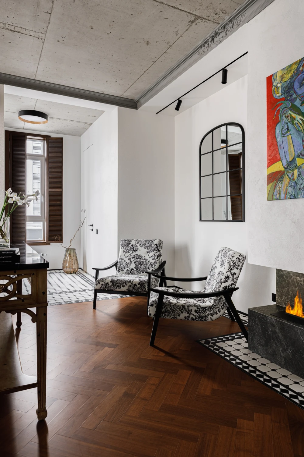 эклектика в интерьере фото