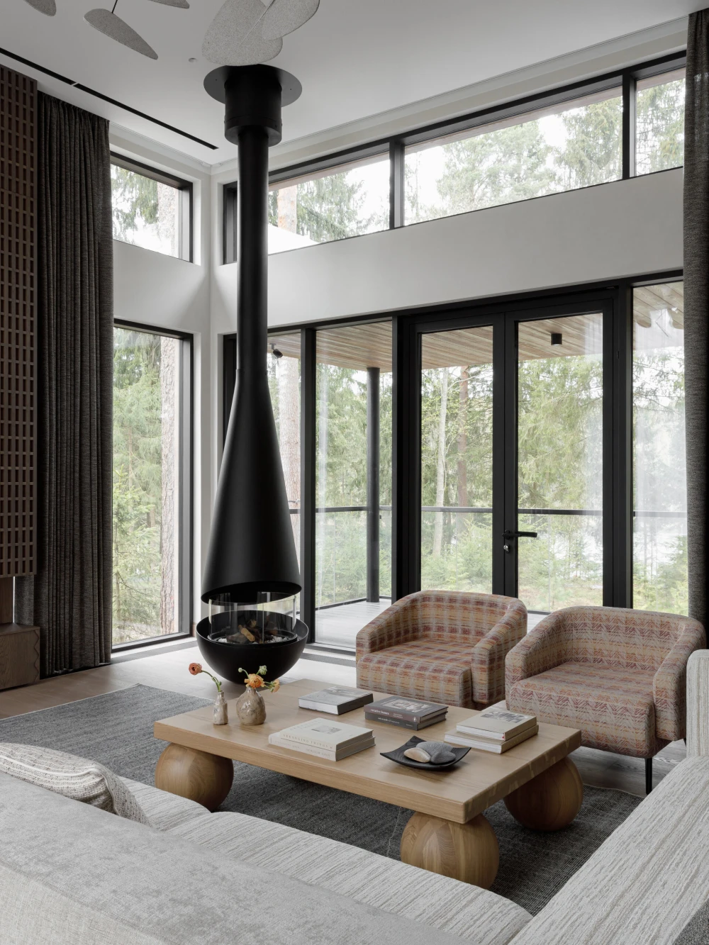 интерьер загородного дома фото