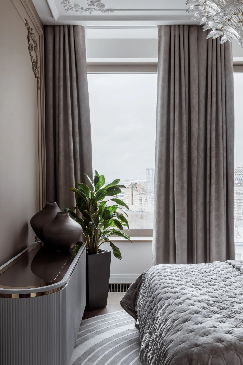 Неоклассический интерьер фото