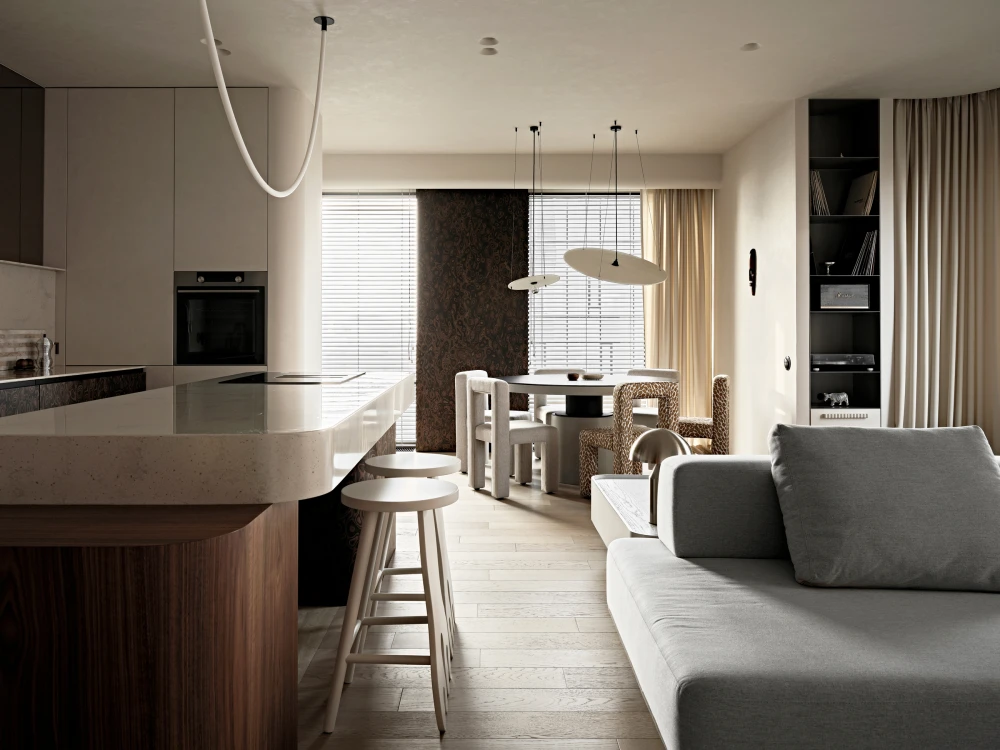 дизайн квартиры в современном стиле фото