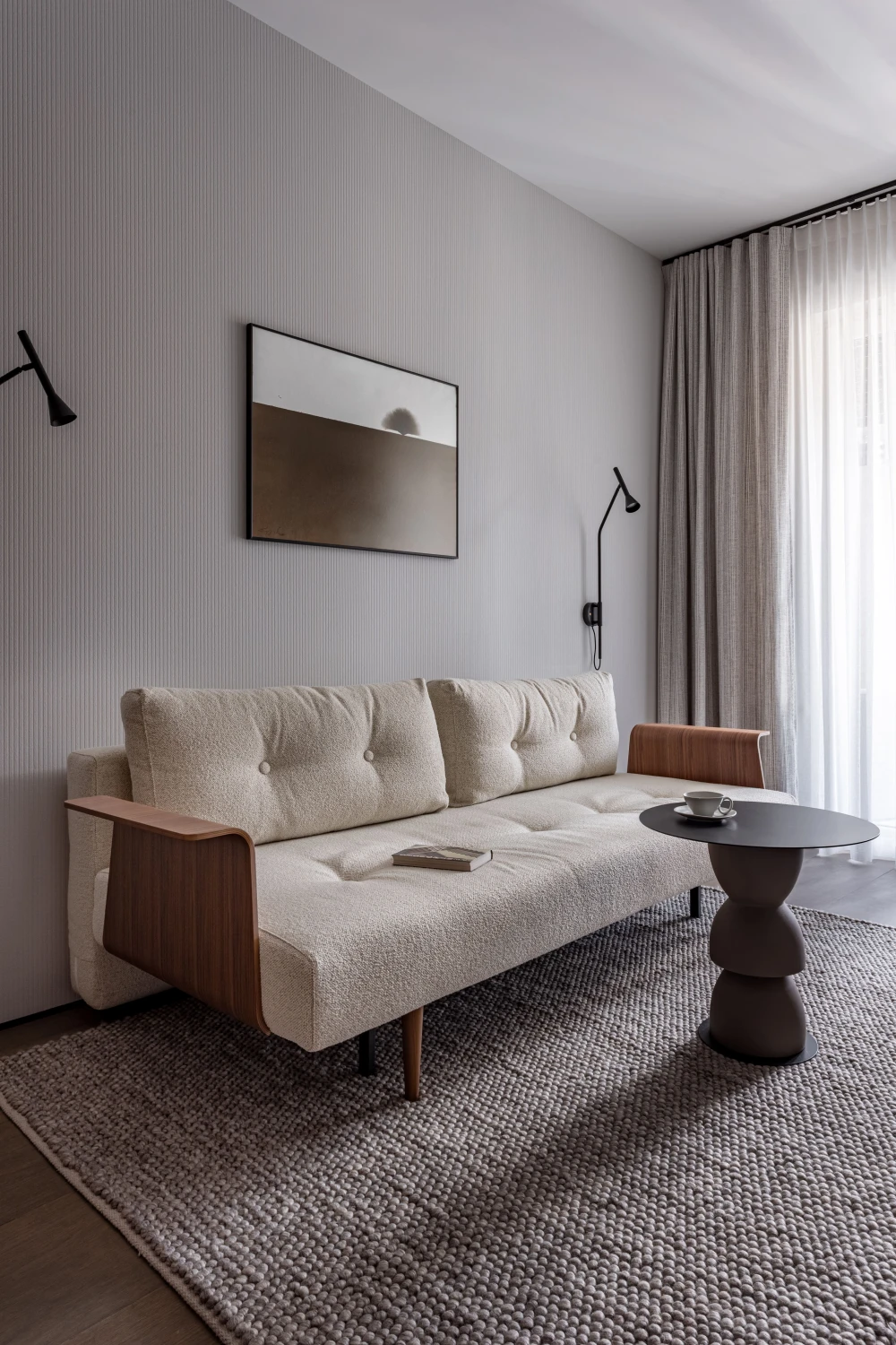 серый интерьер фото