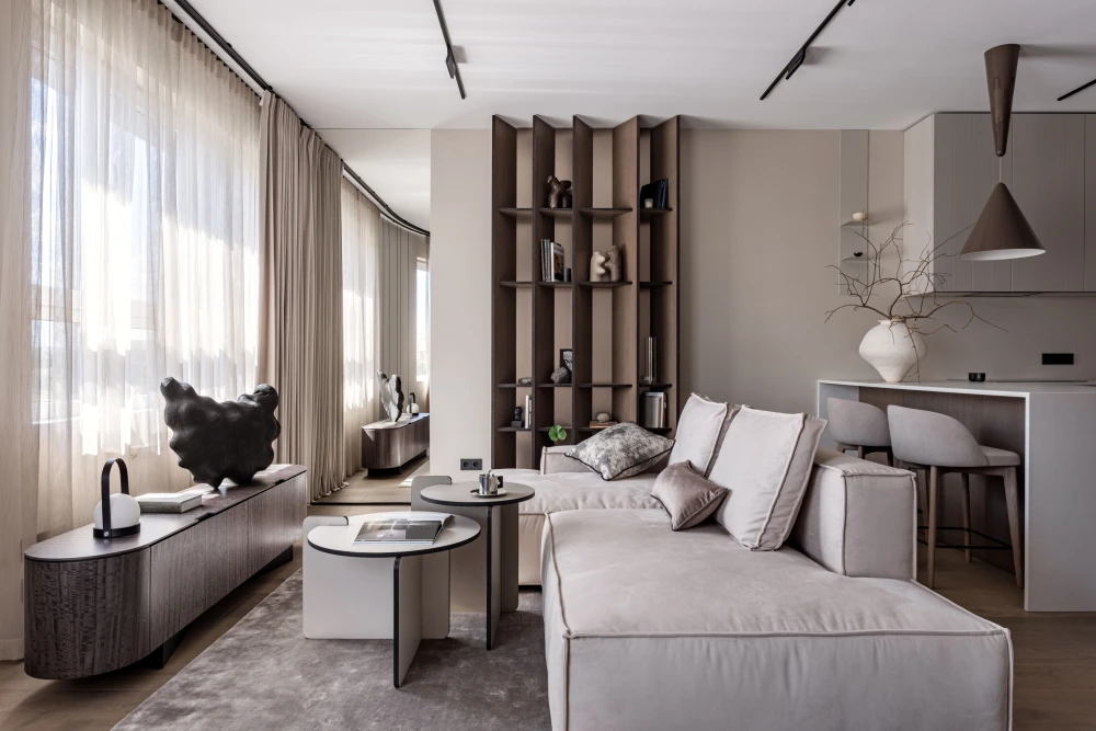 Бежевый интерьер фото