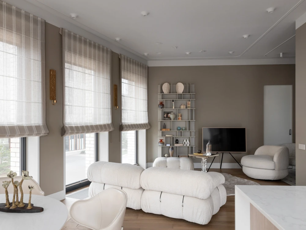 светлый интерьер фото