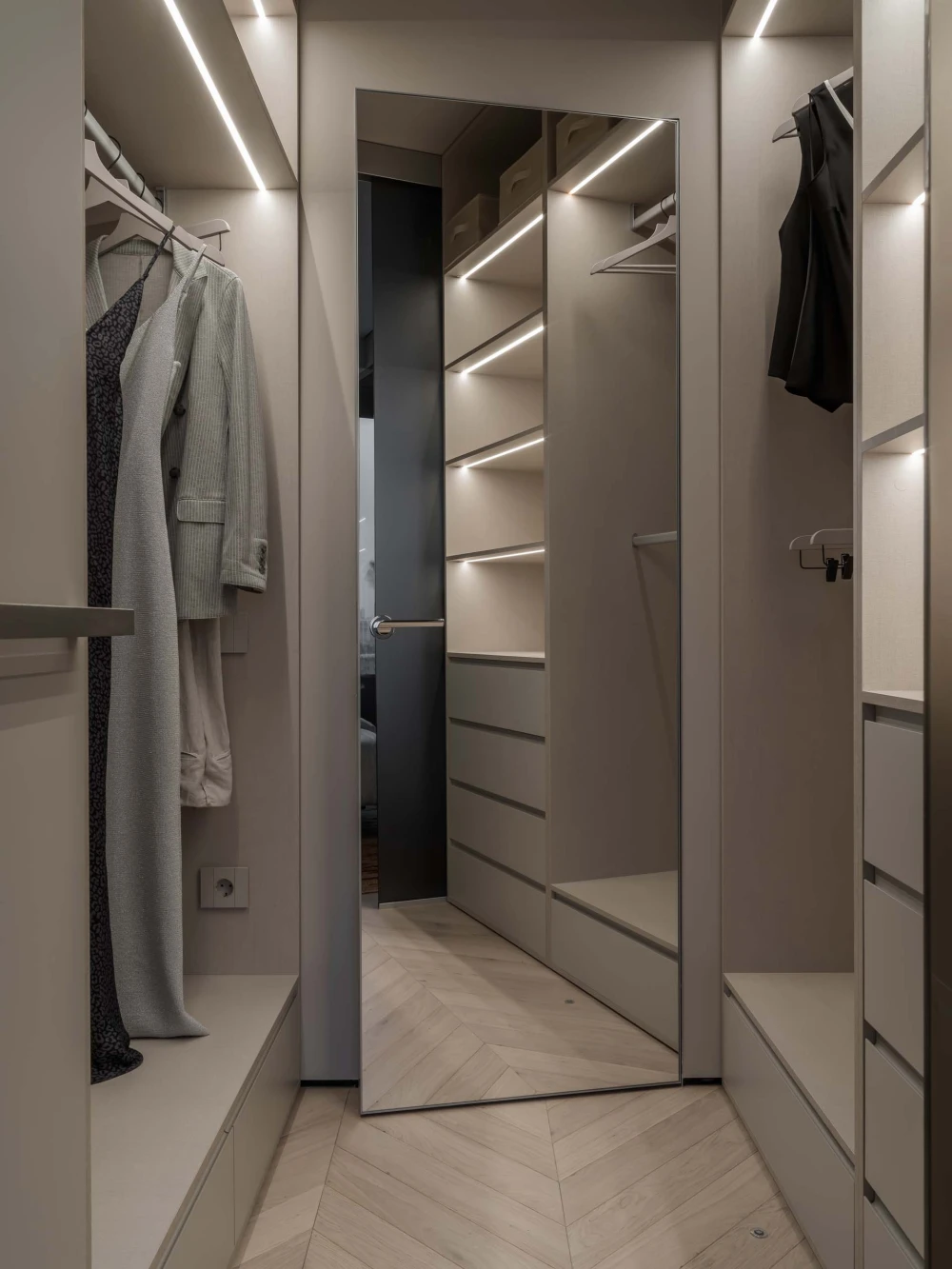 Дизайн гардеробной фото