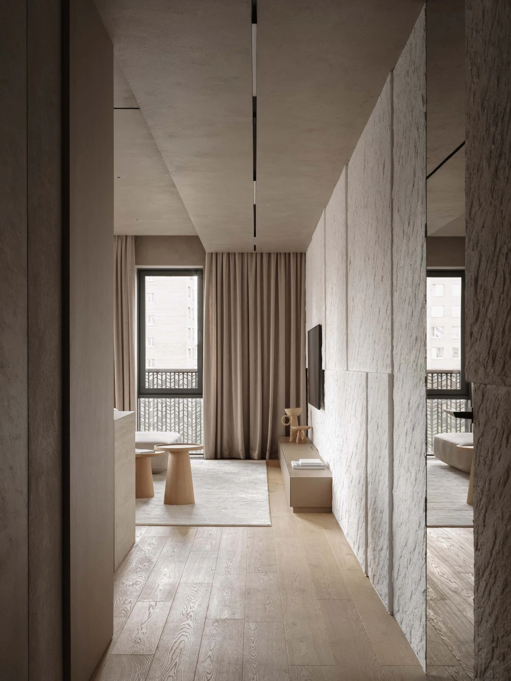 Бежевый в интерьере фото